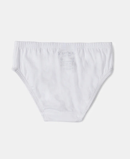 Super Combed Cotton Panty with Ultrasoft Waistband - White-3